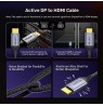 UNITEK CABLE DISPLAYPORT 1.4 TO HDMI 2.1, 8K, 1,8M