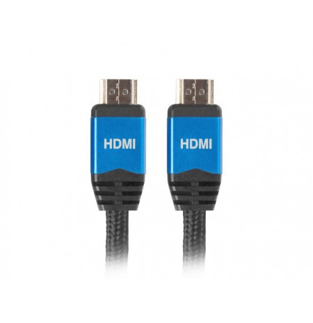 Cable Lanberg Premium CA-HDMI-20CU-0018-BL (HDMI M - HDMI M, 1,8m, black color)