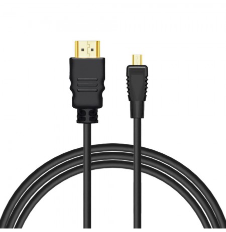 Cable SAVIO cl-39 (HDMI M - Micro HDMI M, 1m, black color)