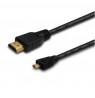 Cable SAVIO cl-39 (HDMI M - Micro HDMI M, 1m, black color)