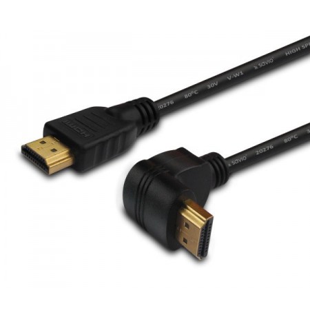 Cable SAVIO cl-04 (HDMI M - HDMI M, 1,5m, black color)