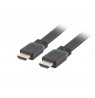 Cable Lanberg CA-HDMI-21CU-0010-BK (HDMI M - HDMI M, 1m, black color)