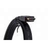 Cable Lanberg CA-HDMI-21CU-0010-BK (HDMI M - HDMI M, 1m, black color)