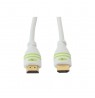 Techly HDMI High Speed mit Ethernet Kabel A/A/M/M 10m weiĂź