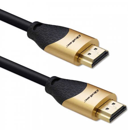 Qoltec 50356 HDMI v2.1 Cable Ultra high speed 8K | 60Hz | 28AWG | GOLD | 3m
