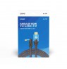 Savio HDMI (M) v2.1 cable, angled, 8K, HDR Dynamic, OFC copper, 5m, CL-175