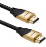 Qoltec 50354 HDMI v2.1 Cable Ultra high speed 8K | 60Hz | 30AWG | GOLD | 1m