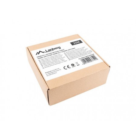 Lanberg CA-HDMI-30FB-0200-BK optical cable HDMI M/M 20m v2.1 8K AOC