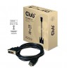 CLUB3D DVI to HDMI 1.4 Cable M/M 2m/ 6.56ft Bidirectional
