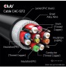 CLUB3D Ultra High Speed HDMI 4K120Hz, 8K60Hz Certified Cable 48Gbps M/M 2 m / 6.56 ft