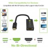 Techly IADAP MDP-HDMIF8K video cable adapter Mini DisplayPort HDMI Black