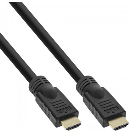 InLine 4K (UHD) HDMI Cable, black - 5m