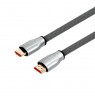 UNITEK Y-C136RGY HDMI cable 1 m HDMI Type A (Standard) Silver,Zinc
