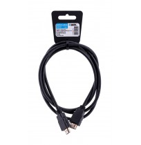 Cable IBOX FULLHD HD01 1,5M 1.4V 13C+1 ITVFHD0115 (HDMI M - HDMI M, 1,5m, black color)