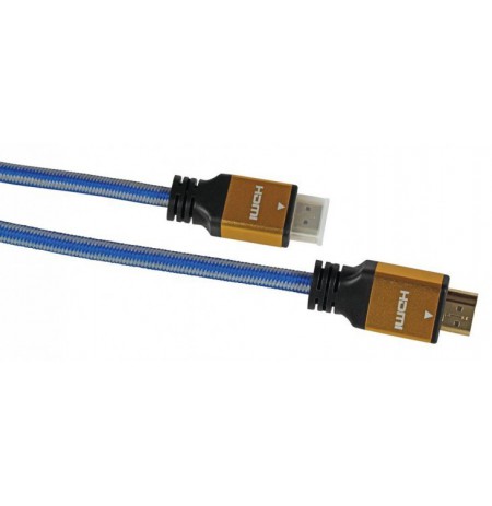 Cable IBOX HD04 ULTRAHD 4K 1,5M V2.0 ITVFHD04 (HDMI M - HDMI M, 1,5m, blue color)