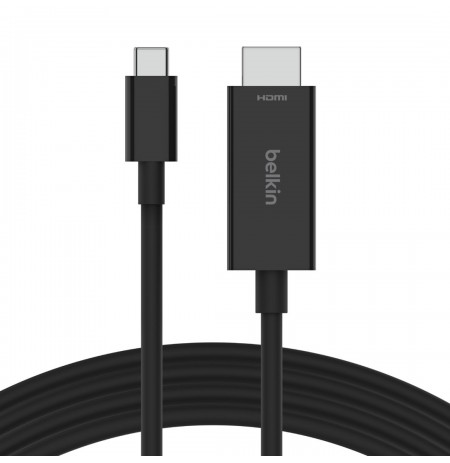 Belkin AVC012bt2MBK 2 m USB Type-C HDMI Black