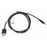 Cable Lanberg CA-USBO-10CC-0010-BK (USB 2.0 type A M - USB type C M, 1m, black color)