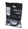 Cable GEMBIRD CCP-USB2-AMAM-6 (USB 2.0 type A M - USB 2.0 type A M, 1,8m, black color)
