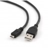 Cable GEMBIRD CCP-MUSB2-AMBM-1M (Micro USB M - USB M, 1m, black color)