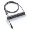 CableMod Classic Coiled Keyboard Cable USB-C to USB Type A, Carbon Grey - 150cm
