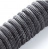CableMod Classic Coiled Keyboard Cable USB-C to USB Type A, Carbon Grey - 150cm