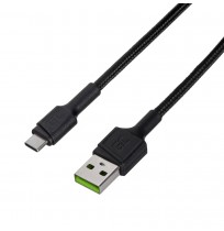 Green Cell KABGC25 USB cable 0.3 m USB A USB C Black
