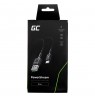 Green Cell KABGC25 USB cable 0.3 m USB A USB C Black