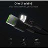 Green Cell KABGC12 lightning cable 2 m Black