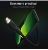 Green Cell KABGC12 lightning cable 2 m Black