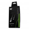 Green Cell KABGC24 lightning cable 0.3 m Black