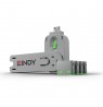 Lindy USB Port Blocker - Pack of 4 Colour Code: Green