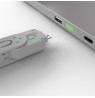 Lindy USB Port Blocker - Pack of 4 Colour Code: Green