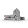 Lindy USB Port Blocker - Pack of 4, Colour Code: White