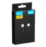 IBOX CABLE IKUTCS1B USB-C 60W SILICON 1M BLACK