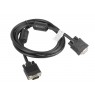 Lanberg VGA Cable, Dual-Shielded Ferrite Core | CA-VGAC-10CC-0018-B | VGA to VGA | 1.8 m