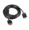 Cable Lanberg CA-VGAC-10CC-0050-B (D-Sub (VGA) M - D-Sub (VGA) M, 5m, black color)
