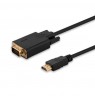 Adapter SAVIO CL-103 (HDMI M - D-Sub (VGA) M, 1,8m, black color)