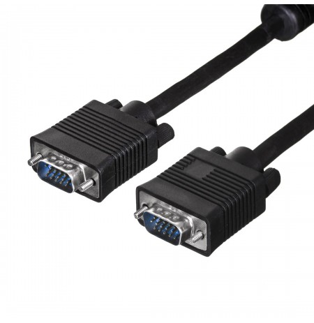 Cable GEMBIRD CC-PPVGA-5M-B (D-Sub (VGA) M - D-Sub (VGA) M, 5m, black color)