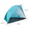 NILS CAMP beach tent NC8030 Turquoise