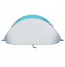 NILS CAMP self-folding beach tent NC3174 Turquoise grey