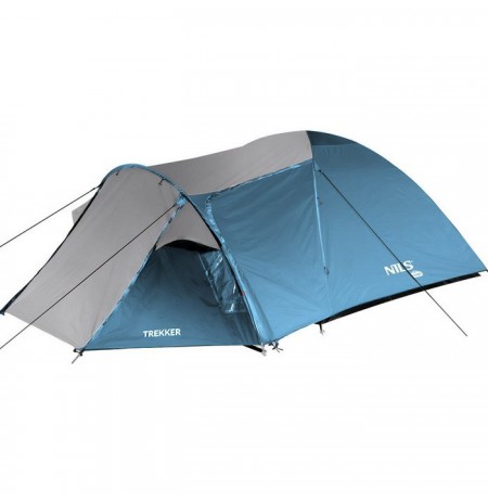 NILS CAMP NC6012 camping tent blue-grey