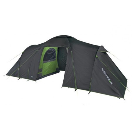 High Peak Como 6.0 Green, Grey Tunnel tent