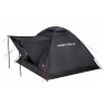 High Peak Beaver 3 Black, Red Pyramid tent 10320