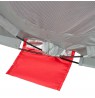NILS CAMP self-folding beach tent NC3142 Red-grey