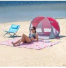 NILS CAMP self-folding beach tent NC3142 Red-grey