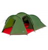 High Peak Goshawk 4 Green, Red Dome/Igloo tent 10307
