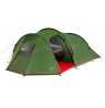 High Peak Goshawk 4 Green, Red Dome/Igloo tent 10307