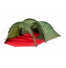 High Peak Goshawk 4 Green, Red Dome/Igloo tent 10307