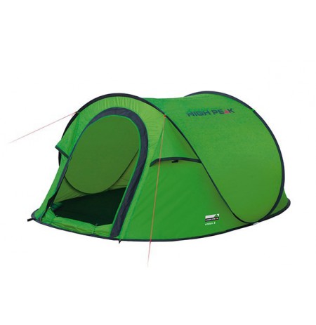 High Peak Vision 3 Green Tunnel tent 10123