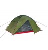 High Peak Woodpecker 3 3 person(s) Green, Red Dome/Igloo tent